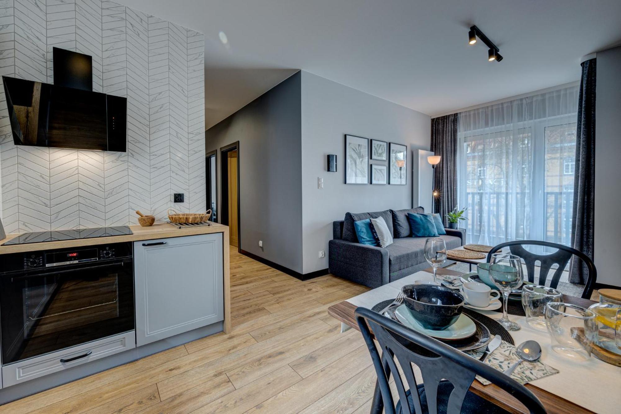 Lm Apartamenty Narutowicza Kamienica Nova 2-3 Štetín Exteriér fotografie