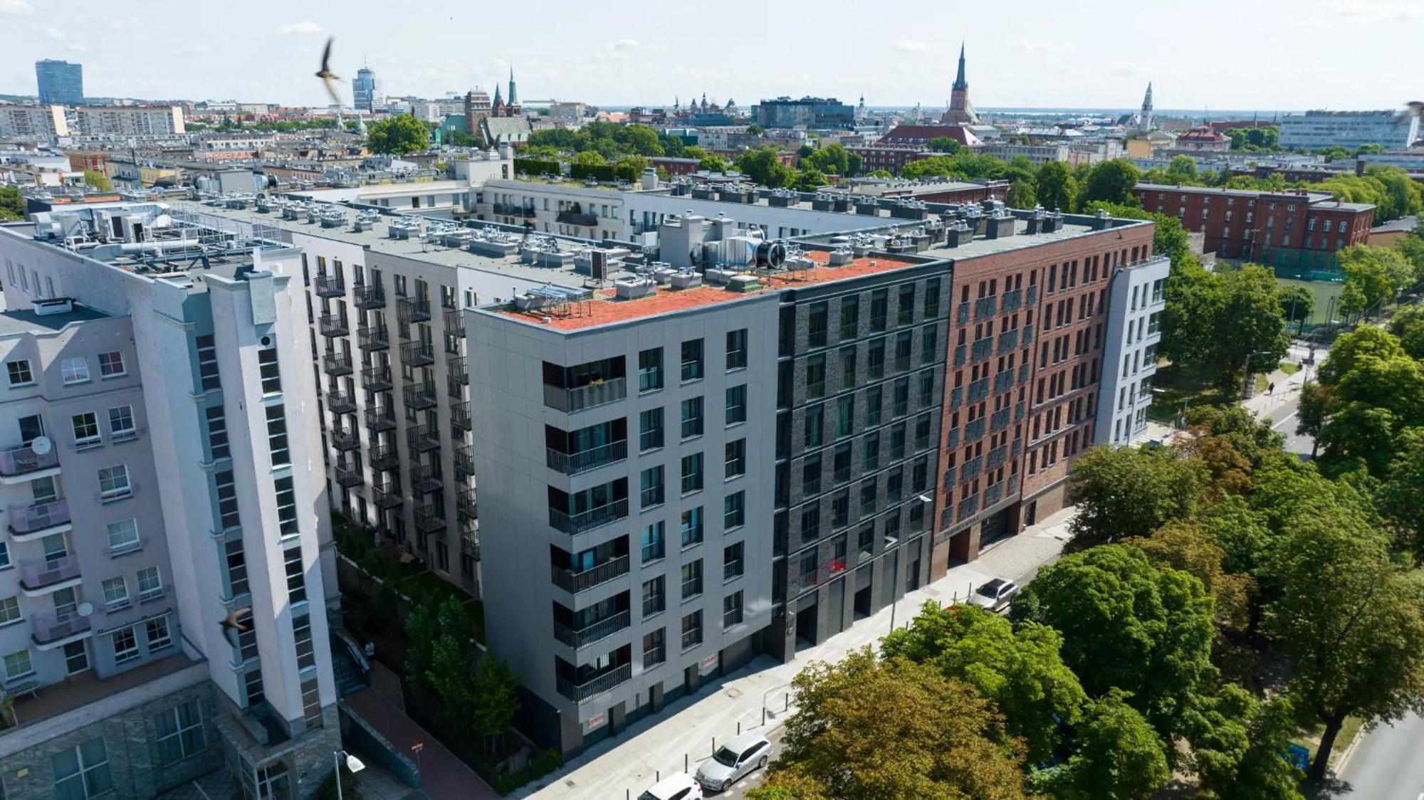 Lm Apartamenty Narutowicza Kamienica Nova 2-3 Štetín Exteriér fotografie